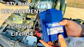 Polaris Sportsman Battery Replacement: Lead-Acid to Lithium LiFePO4
