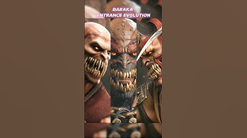 Baraka Entrance Evolution in Mk9 , Mk11 and Mk1 Khaos Reigns #mortalkombat1havik