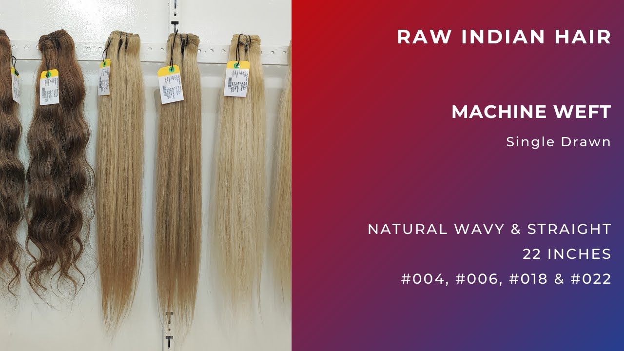 Colored Weft Hair Extensions