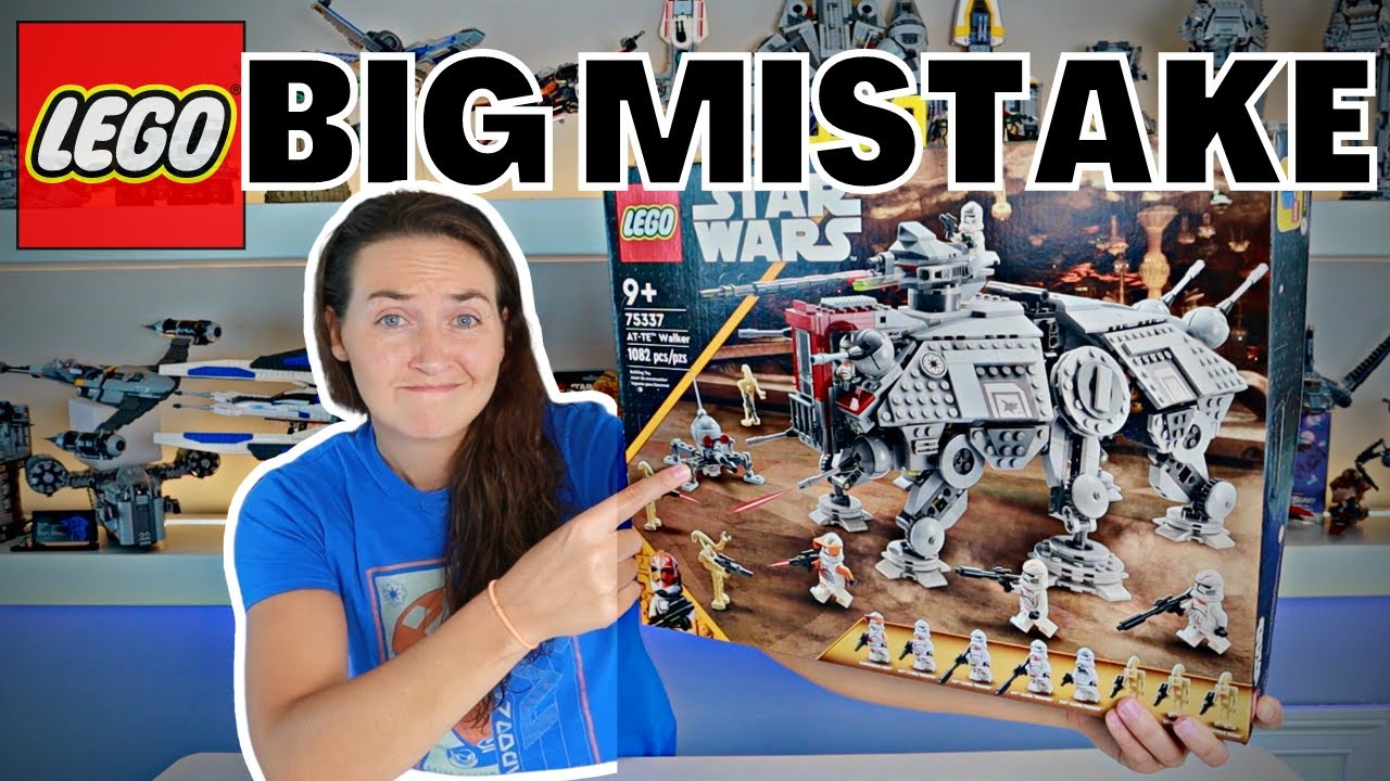 LEGO Star Wars AT-TE Walker Review! 75337 