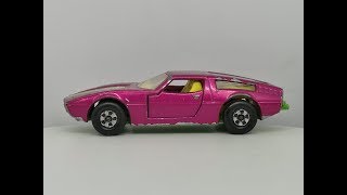 Matchbox No 32 Maserati Bora (1972) - Custom Video