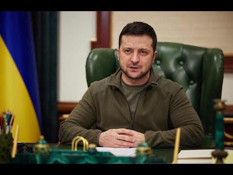 რუსთაველის გამზირზე აქციაზე მისულ მოქალაქეებს უკრაინის პრეზიდენტმა მიმართა