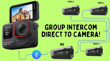 How to Record Cardo Group Mesh Chat/Intercom with Insta360 Ace Pro/GrPro Hero – I Finally Nailed It!