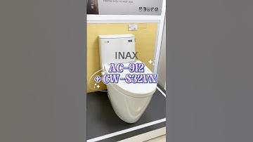 TDM.VN | Review bồn cầu nắp rửa cơ INAX AC-912/CW-S32VN không dùng điện với 2 tính năng rửa cơ bản