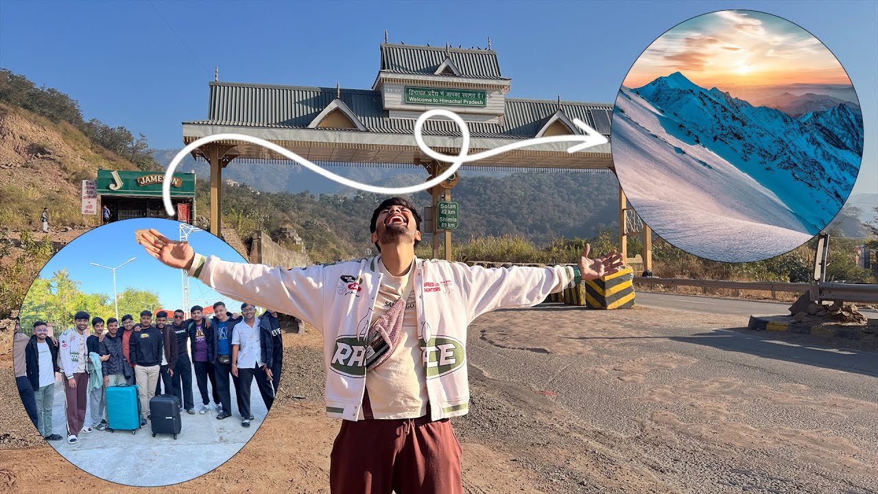 Finally Himachal aagye || Ep 1 Of Spiti Valley 