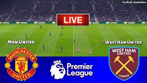 🔴LIVE || Manchester United vs West Ham United - Premier League 2024/25 | PES 21 Simulation
