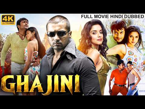 Suriya's GHAJINI - Full South Movie Hindi Dubbed | Asin, Pradeep Rawat | Action Romantic Movie