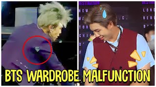 BTS Stage And Daily Wardrobe Malfunction
