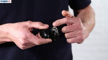 Smith & Locke Oval Mortice Knobs Pair Polished Chrome | Screwfix