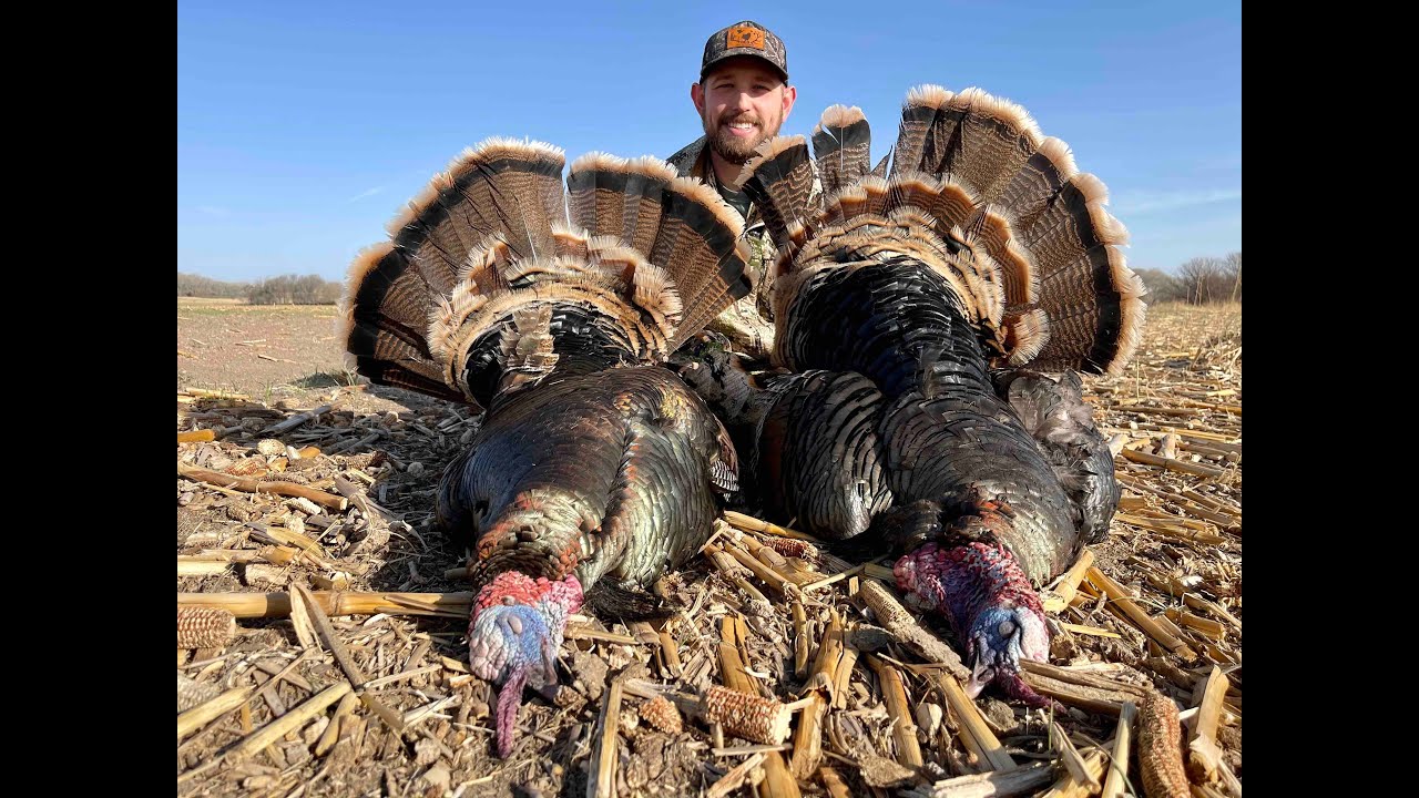 Doubled Up on Kansas Rio Turkey - YouTube