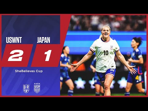 USWNT advances to SheBelieves Cup final with 2-1 over Japan