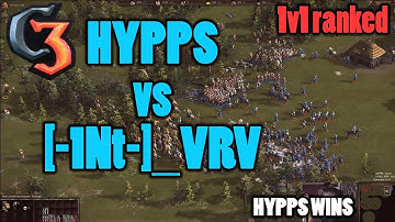 England rushing against Ukraine | Ranked gameplay | Cossacks 3 | HYPPS vs [-1Nt-]_VRV