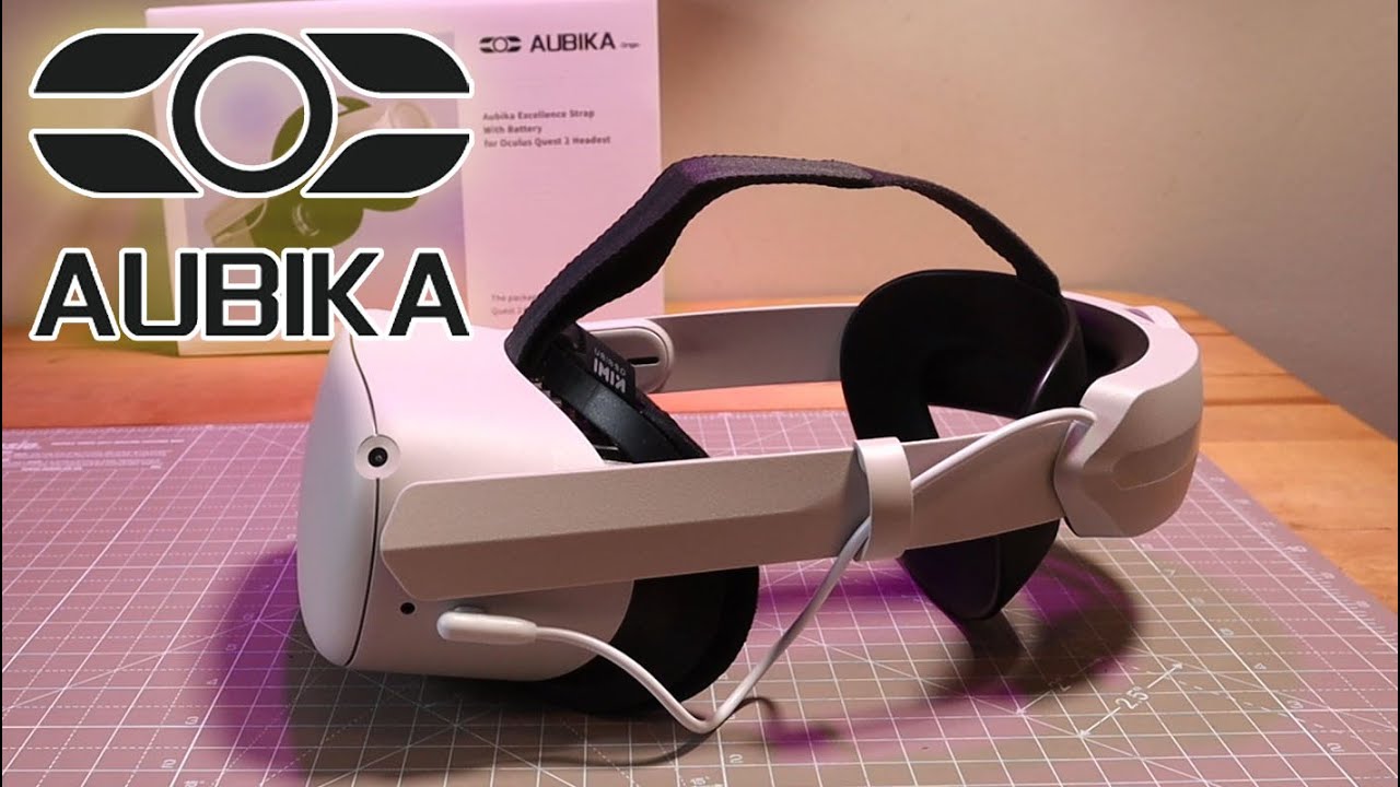 AUBIKA Head Strap with Battery Compatible with Oculus Quest 2