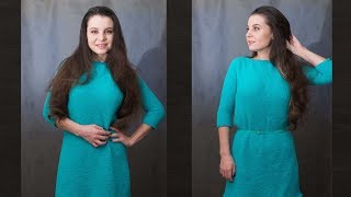 Марафон по вязанию простого платья/свитера спицами - итоги Марафон по вязанию простого платья/свитера спицами - итоги