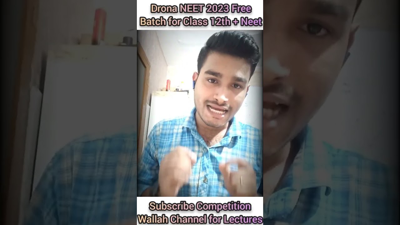 DRONA NEET 2023|NEET|CLASS-12TH|FREE BATCH 