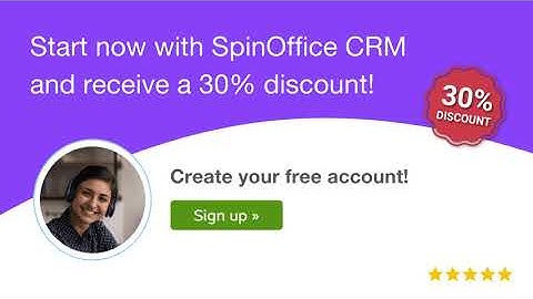 SpinOffice CRM Insiders Get 30% OFF SECRET DEAL!