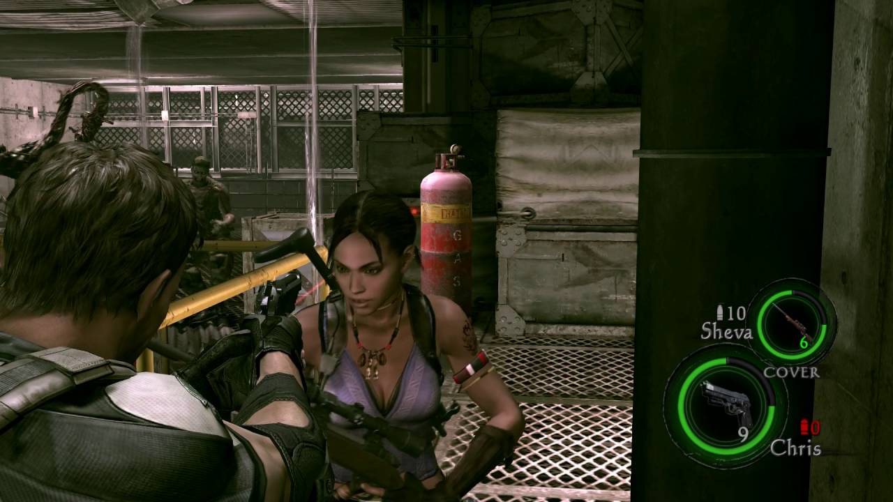 Resident Evil 5 PS4 - Chapter 5-2 Experimental Facility: Cover Shooting ...