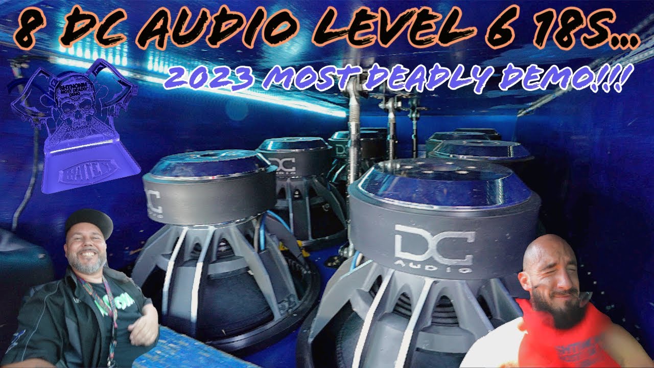 8 Dc Audio Level 6 18s. 80,000 WATTS! YouTube