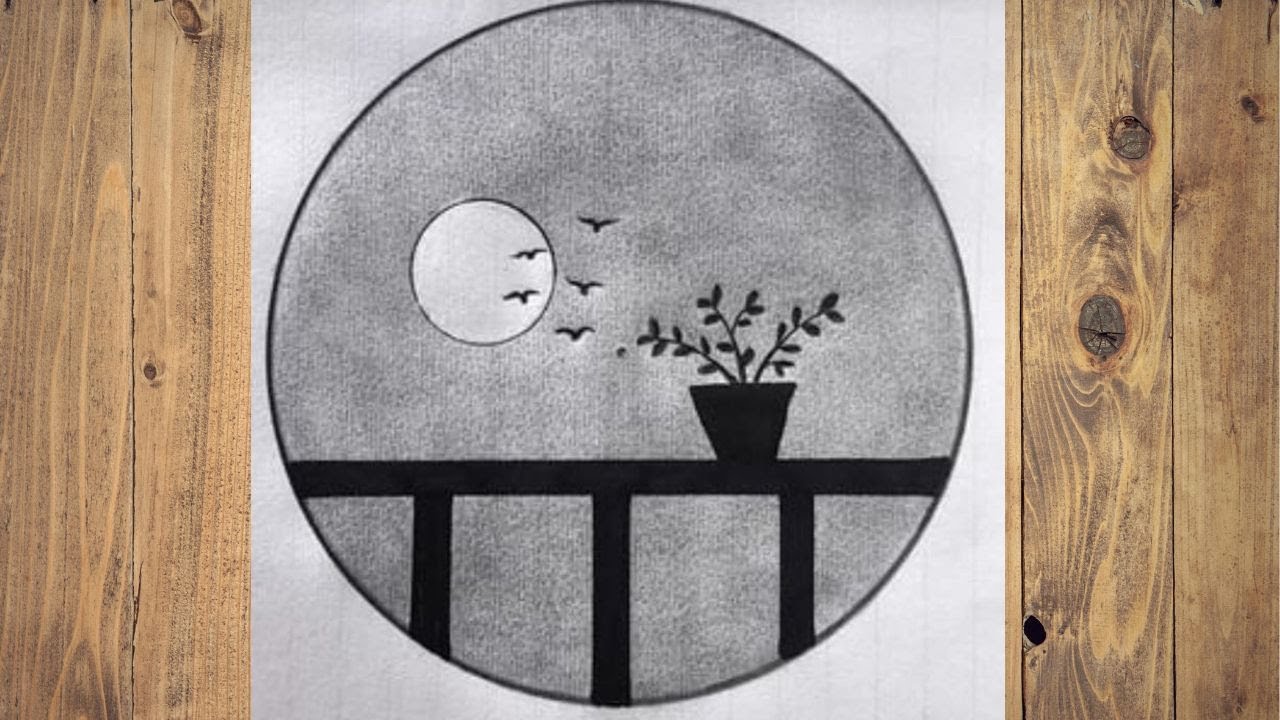 Beatiful Drawing💚💛 | Drawn By Lady