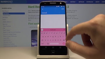 How to Add Reminder – Create Event To Calendar on MOTOROLA Moto Z