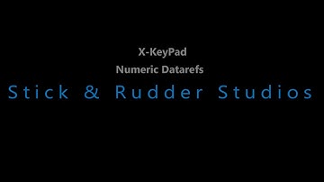 X-KeyPad for X-Plane: Numeric Datarefs