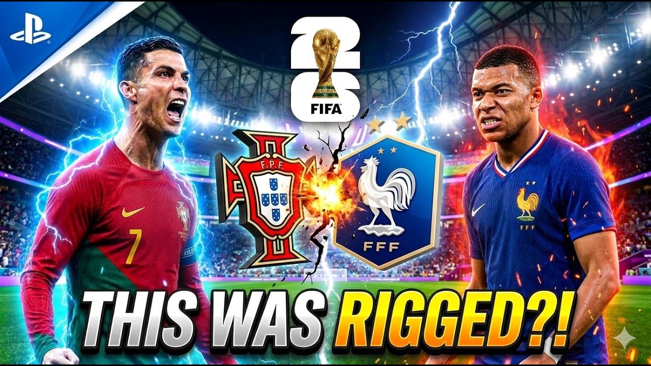 FC 26 - Ronaldo vs Mbappé | Portugal vs France 2026 FIFA World Cup  Full Match