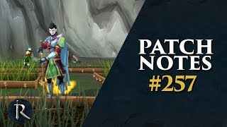 RuneScape Patch Notes #257 - 25th February 2019