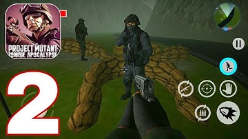 Project Mutant Zombie Apocalypse | Chapter 1 | Gameplay Walkthrough | PART 2 (iOS, Android)