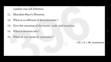 4th sem Bcom quantitative techniques for business 2023 year question paper calicut university