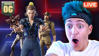 Stranger Things in OG Fortnite - Live
