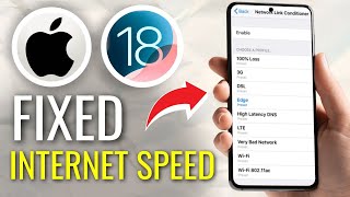 How to Fix Slow Internet Speed After iOS 18 Update - Full Guide