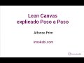 Cmo emplear el lean canvas de ash maurya con un ejemplo  alfonso prim innokabi