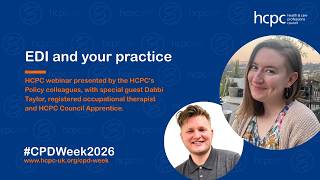 EDI and your practice | #CPDWeek2026