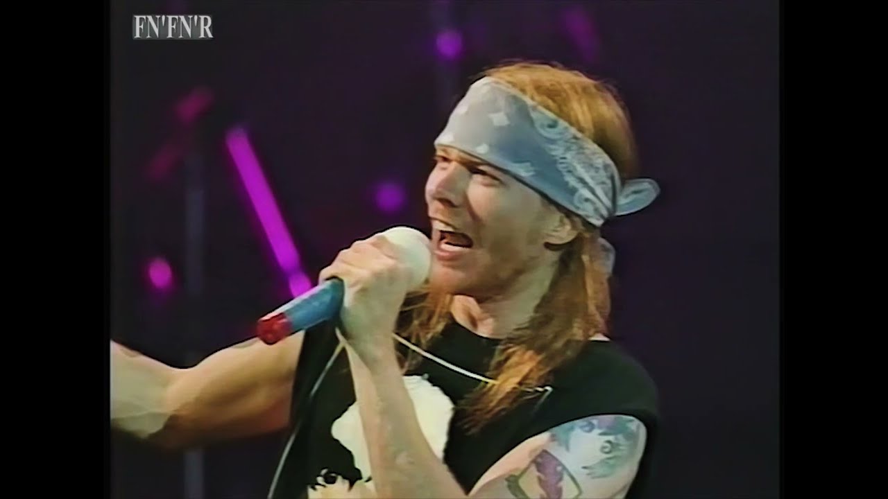 Guns N' Roses - You're Crazy [Saskatoon 1993] - YouTube