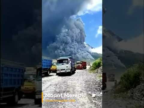 Mount Merapi Volcanic Eruption 2018