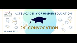 24th Convocation: 31st March 2022