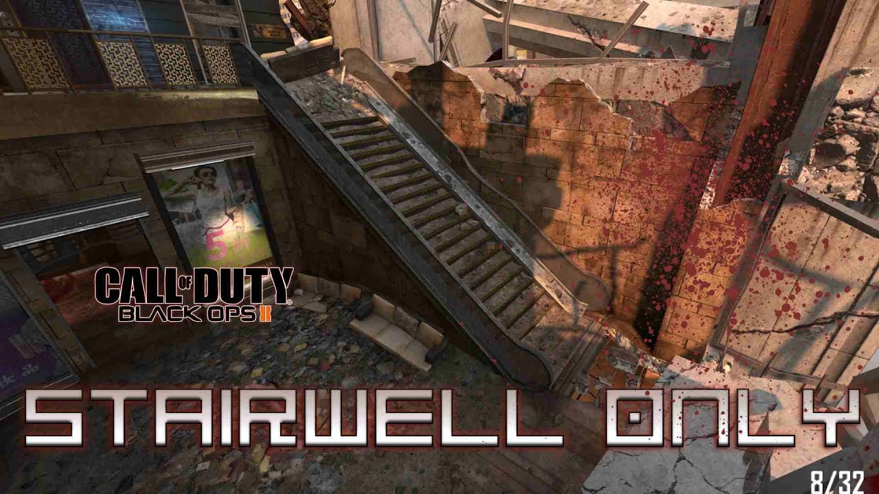 Сможете ли вы выжить, помахав 50-му на лестнице? | Испытание зомби Die Rise - Black Ops 2