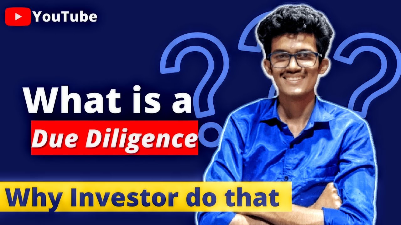 what is a due diligence investor's first choice hindi YouTube