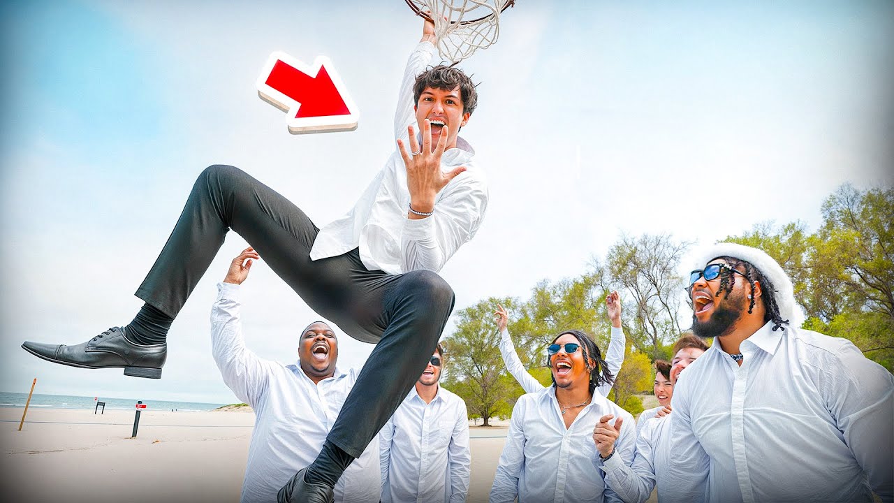 I GOT MARRIED ON A BASKETBALL COURT!