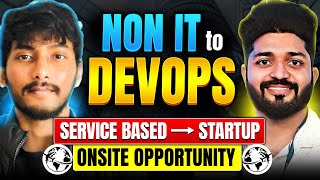 Non-IT to DevOps Engineer to Onsite Opportunity Portugal||RoadMap followed/Resume/Projects? (Telugu)