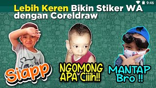 Lebih Keren Bikin Stiker WA dengan Coreldraw screenshot 3