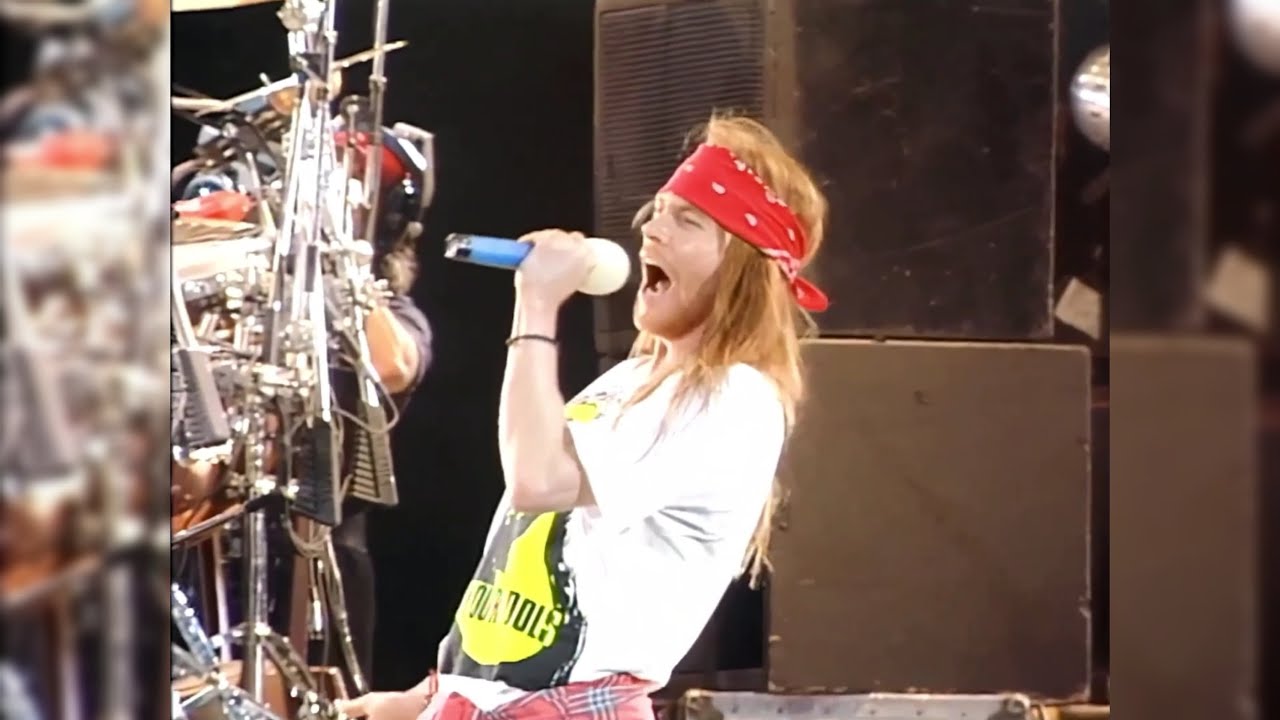 Guns N Roses   Knockin On Heavens Door The Freddie Mercury Tribute Concert HD