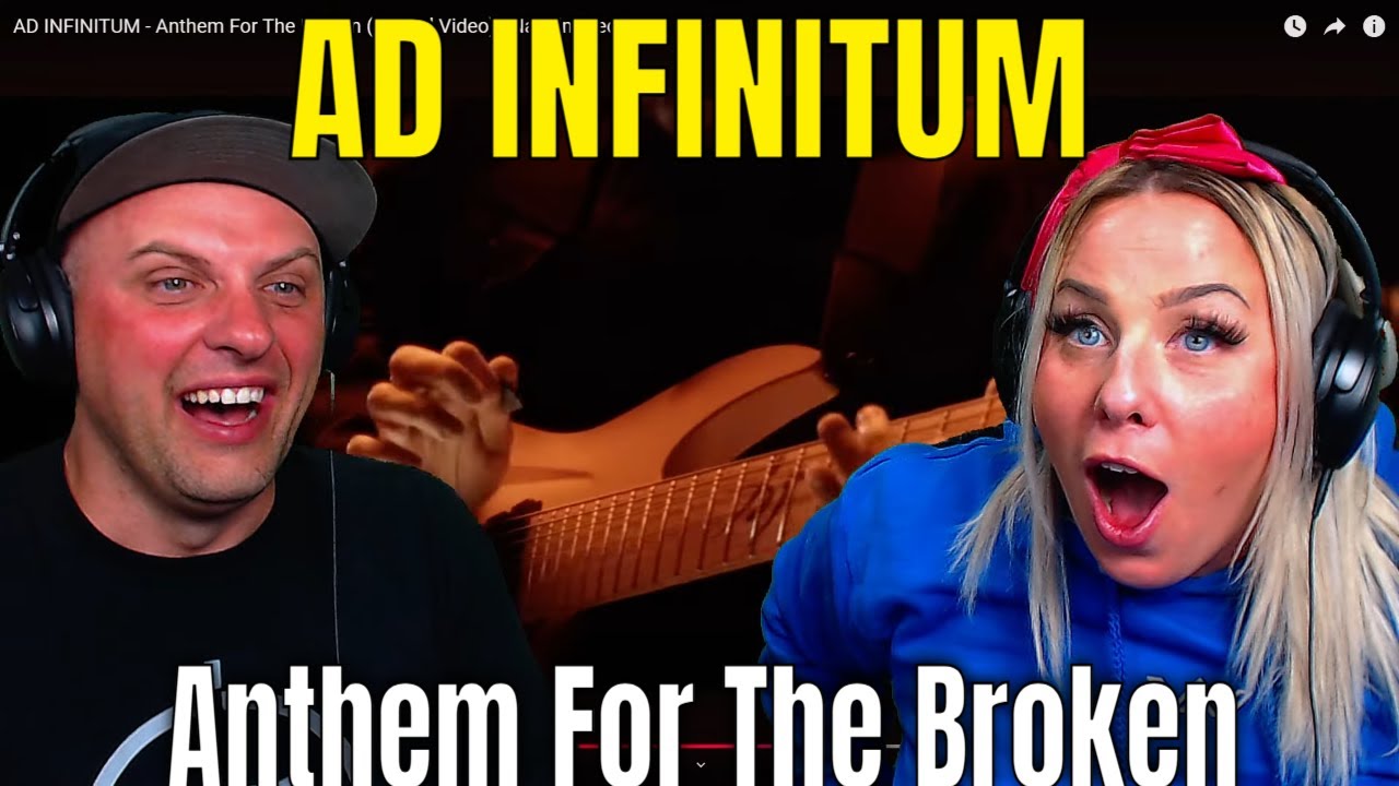 Reaction To AD INFINITUM - Anthem For The Broken (Official Video) WOLF HUNTERZ REACTIONS