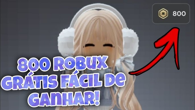 COMO GANHAR ROBUX GRÁTIS RÁPIDO NO ROBLOX!!🥳🤑✨️ 