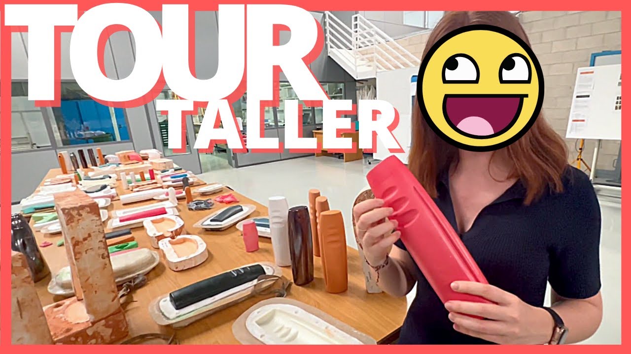 😱 ¿CÓMO es un TALLER de DISEÑO INDUSTRIAL? [SUPER TOUR]