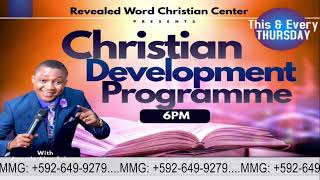 WELCOME TO OUR CHRISTIAN DEVELOPMENT PROGRAMME!!!