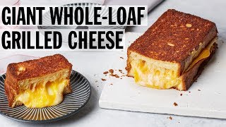 How to Make a Ginormous Grilled Cheese For a Crowd | Food Network