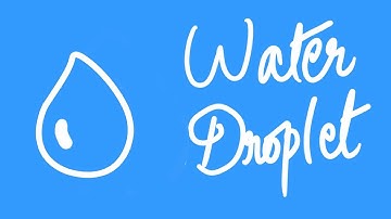 Water droplet animation | frame by frame | Adobe Flash | Adobe Animate