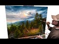 Uncovering Hidden Stories: Landscape Painting Time-Lapse Showcasing the Beauty and Mystery of Nature