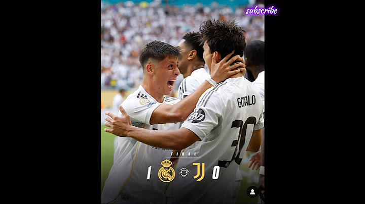 ريال مدريد يفوز على يوفنتوس بنتيجة 1.0☠️🔥